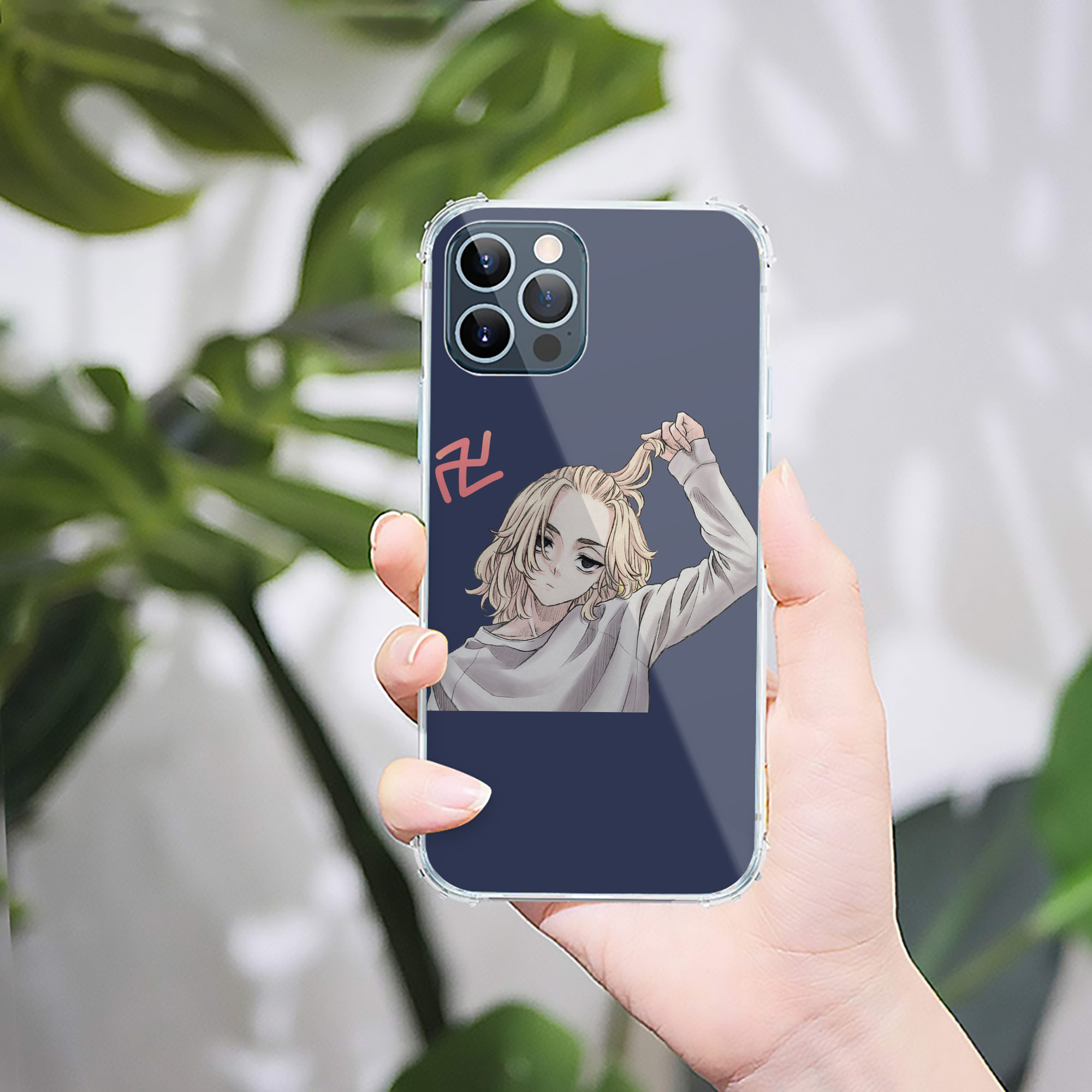 （画像用） 東京リベンジャーズ Tokyo Revengers 【iPhone 12シリーズ対応】透明スマホケース（クリアソフトケース）